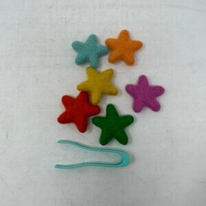 Lovevery Felt Stars and Plastic Tweezers - Work on Fine Motor Development